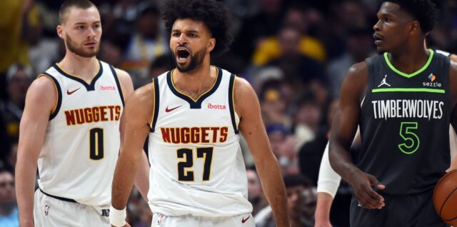 Jamal Murray membawa Nuggets menang atas Timberwolves di playoff